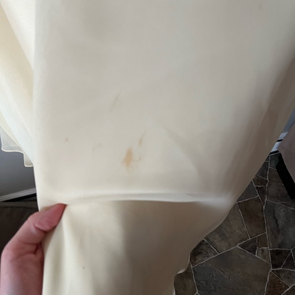 Pale Yellow Floor Length Gown - Picture 7 of 7